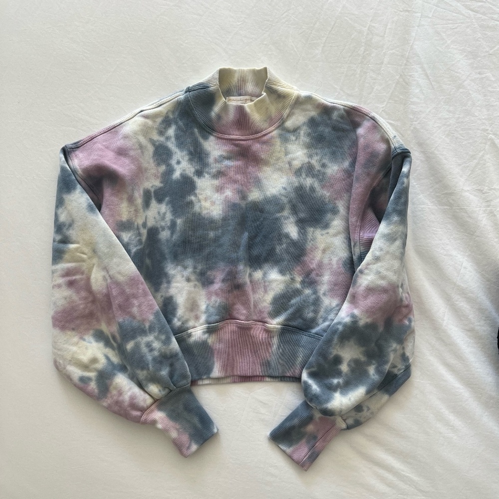 Spiritual Gangster Tie-Dye Balloon Sweatshirt